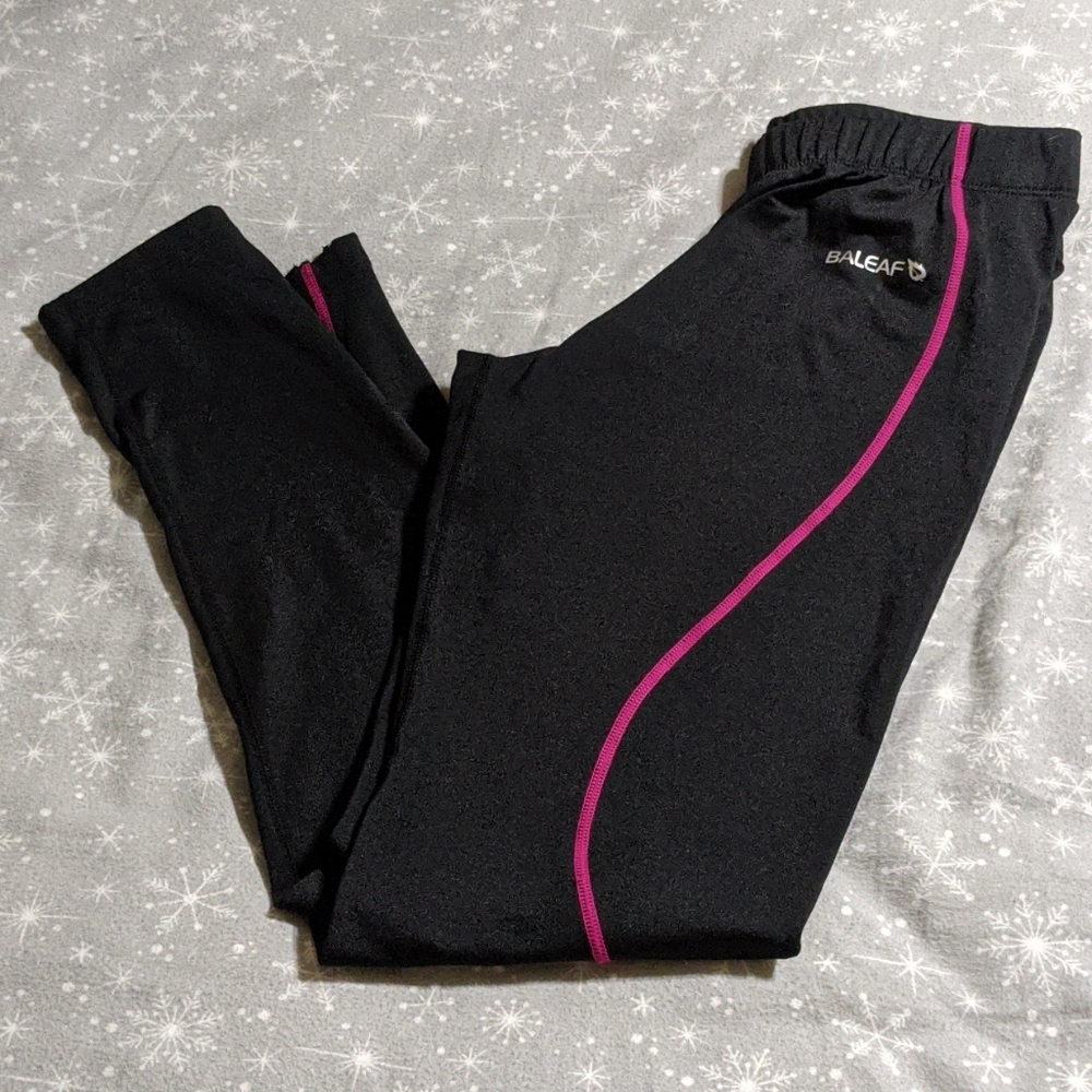 Fleece lined running pants
